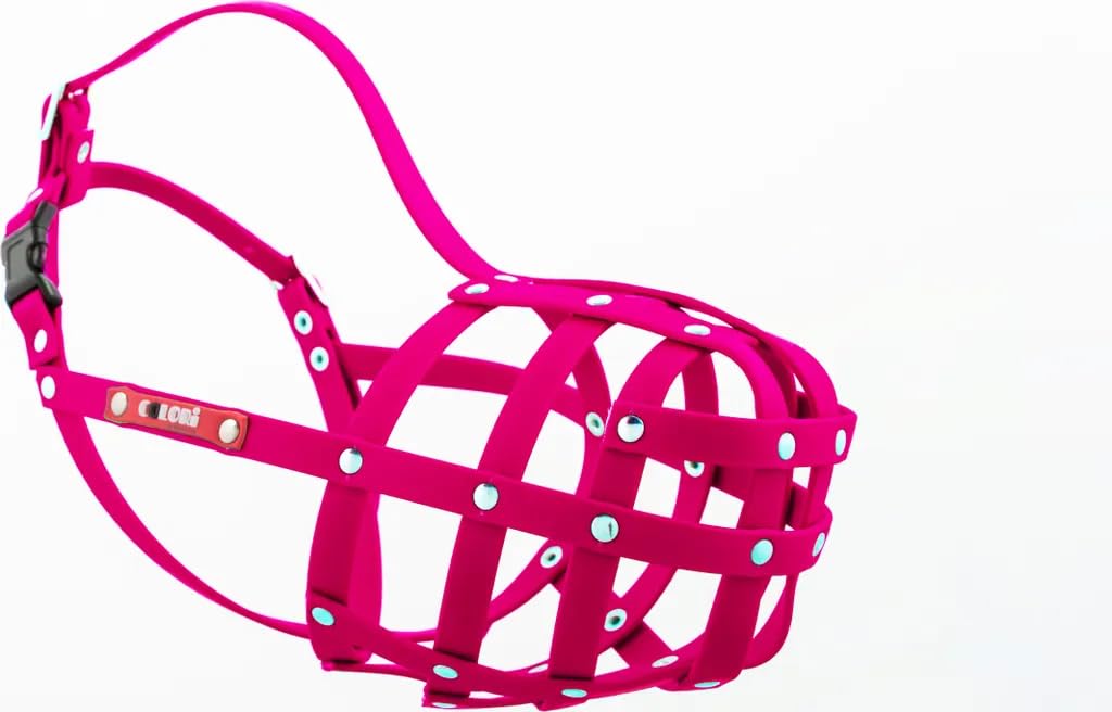 Colori Muzzleking Schäfer M6 Maulkorb pink