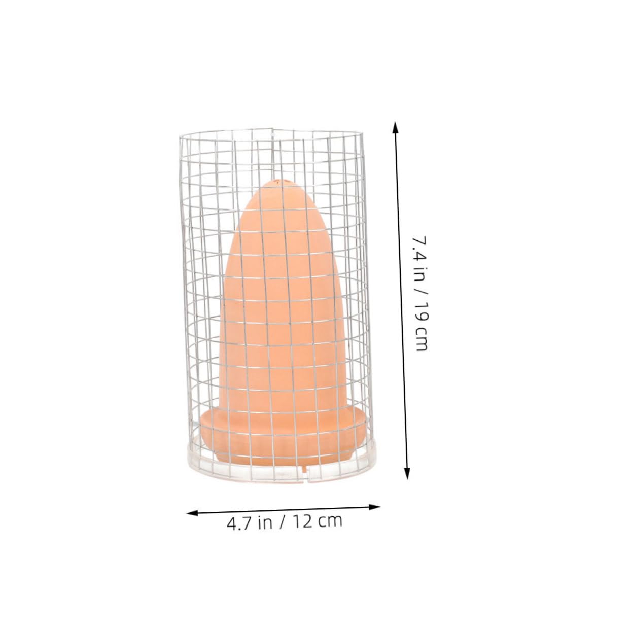 WOONEKY Conos Divisor para Ángel de Cerámica de de Peces Camarones Cría y Usar de Pecera Material de Barro y Diseño Fácil de Acuario para Granjas de Cría y Acuarios