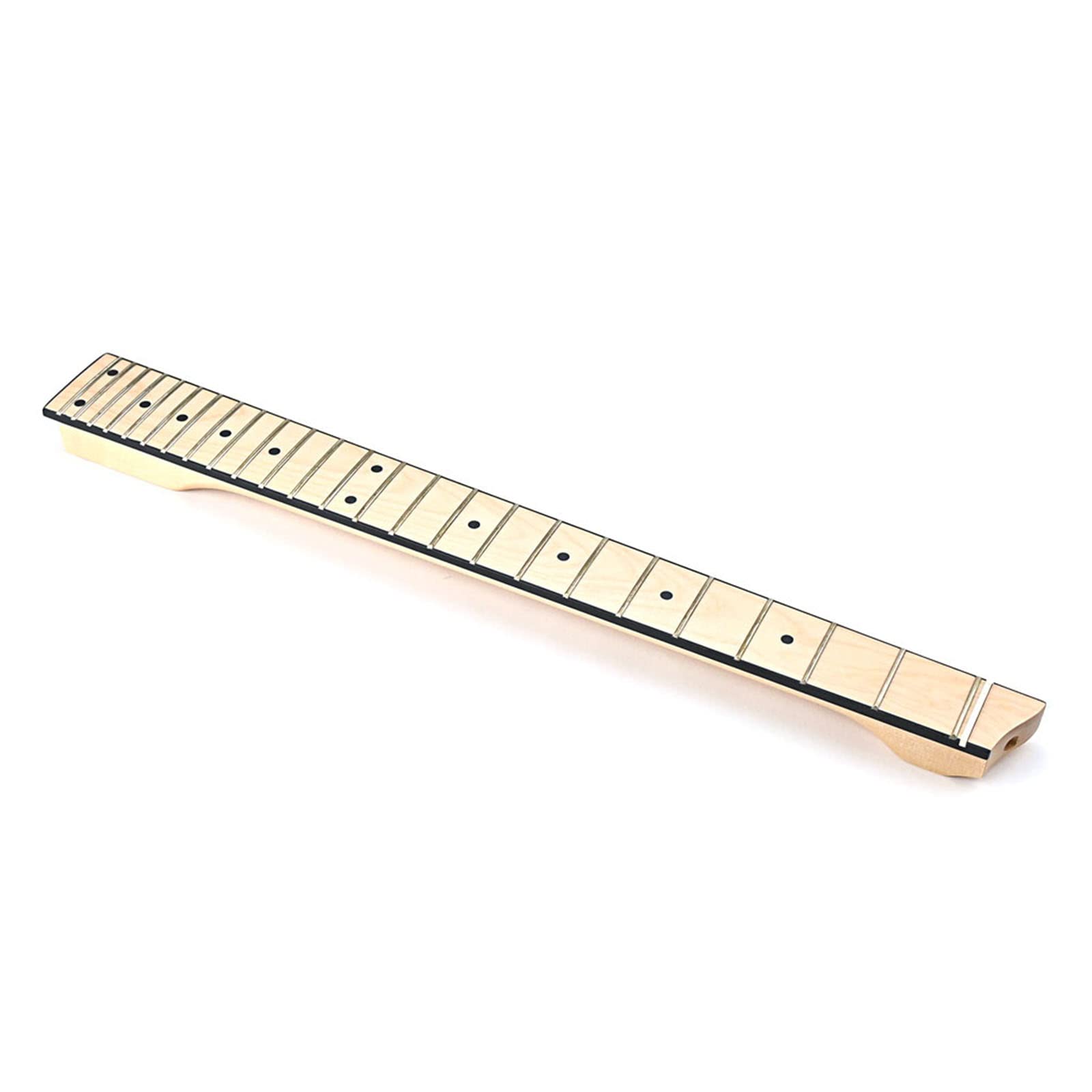 25 Fret Acero Legno Chitarra Collo Senza Testa Tastiera Collo Tastiera Chitarra Stringed Strumenti Musicali Parti