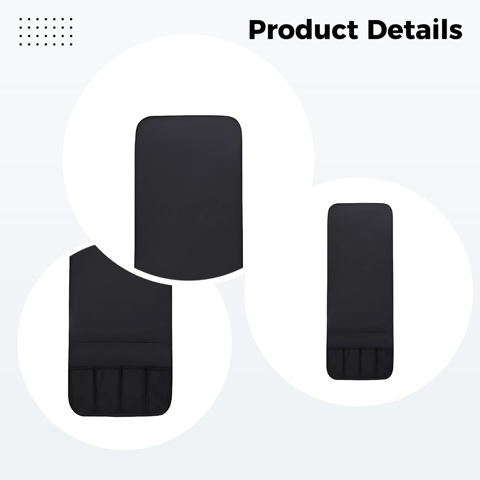 Generisch Organizador de reposabrazos para sofá, reposabrazos de piel, soporte para mando a distancia para sofá, 13,4 x 35,4 pulgadas, 34 x 90 cm, 4 compartimentos, diseño antideslizante, para sillón