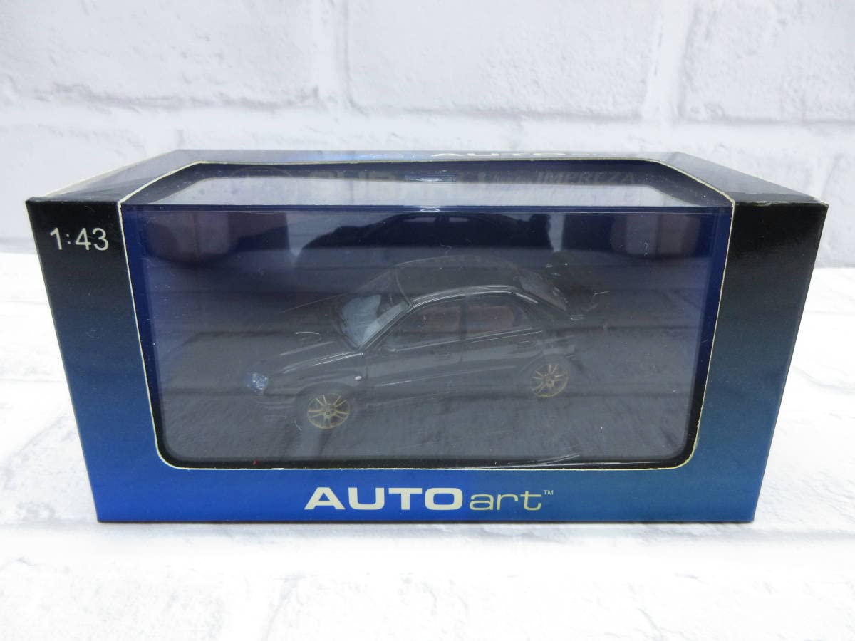 オートアート スバル インプレッサ 1/43 ミニカー 黒 Amazon | ミニカー 1/43 オートアート スバル インプレッサ WRX