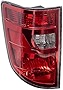 Brock Replacement Driver Tail Light Compatible with 2009-2014 Ridgeline Pickup