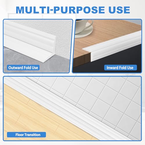 Image of Corner Molding Trim Peel and Stick Wall Corner Protector