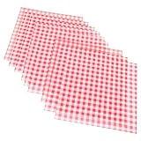 Baluue Papel para Hornear Resistente al Aceite 100 Hojas Tamaño Compacto Color Rosa Papel para Envolver Alimentos para Sándwiches y Pasteles Uso en Cocina y Repostería