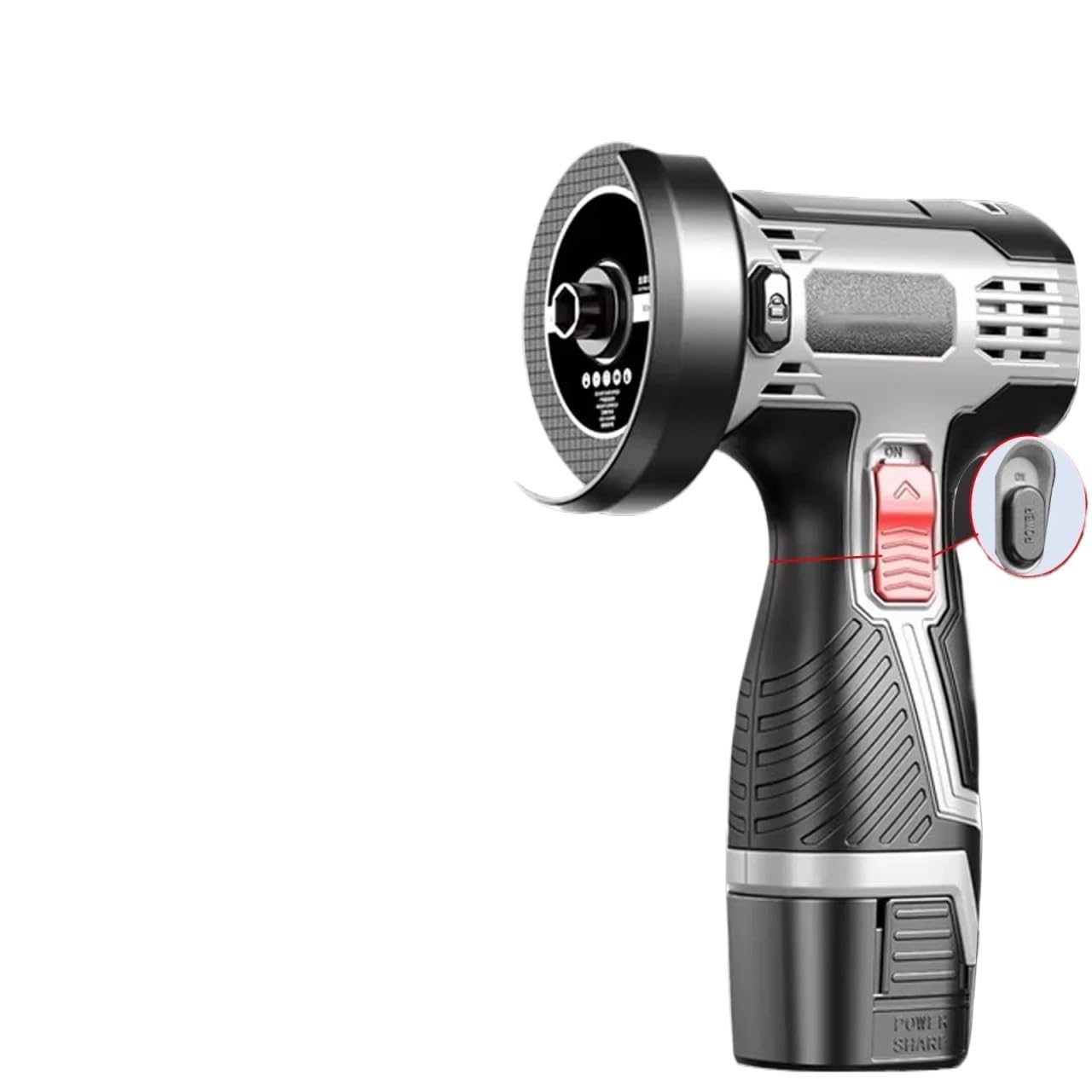 Ewsdsfs With One Baeerty Portable 16.8V Mini Angle Grinder With Large Capacity For Polishing Grinding And Cutting Power Tool Powered By Lithium Battery