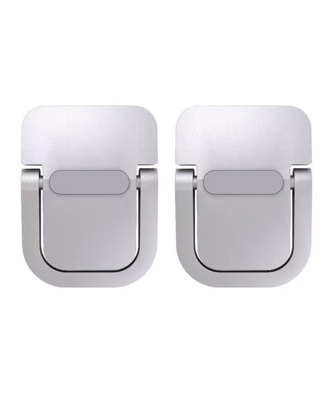 Portable Laptop Riser Self-Adhesive Mini Laptop Stand for Desk 2 Pcs