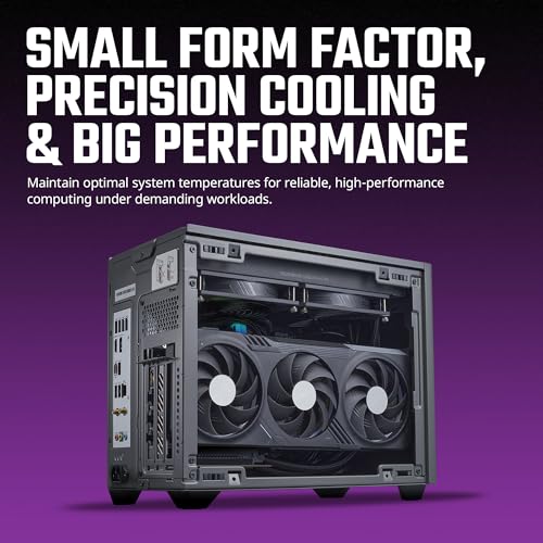 Image of Cooler Master NR2 Pro Gaming PC - Intel i7 14700F, NVIDIA GeForce RTX 4070 Ti Super, 32GB DDR5 5600MHz, 1TB M.2 NVMe SSD, Compact Mini ITX Desktop PC
