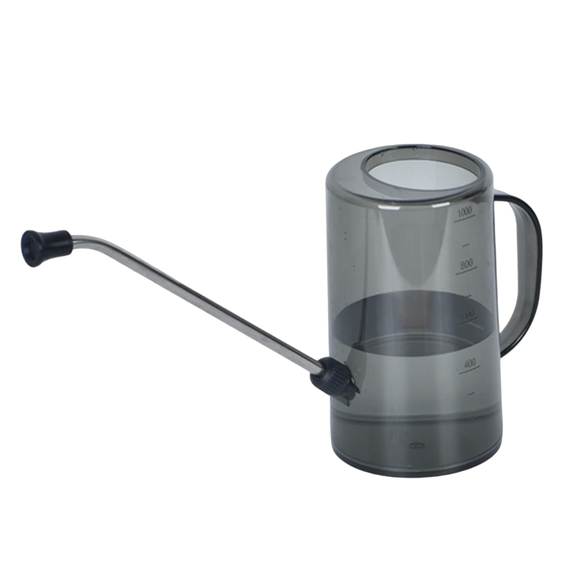 Small Watering Can 1L Thickened Garden Watering Pot Household Long Mouth Watering Kettle Garden Plant Watering Pot Plant Sprayer Indoor Watering Can Grey