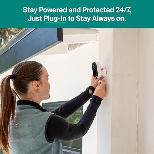 Arlo Essential Plug-in Security Camera 2K (3rd Gen) - 1-Cam + 6 Mo Plan - image 7