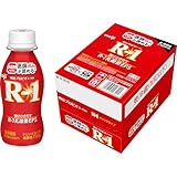 【Amazon.co.jp限定】明治プロビオヨーグルトR-1 ドリンクタイプ 112g×12本 強さひきだす乳酸菌【クール便】