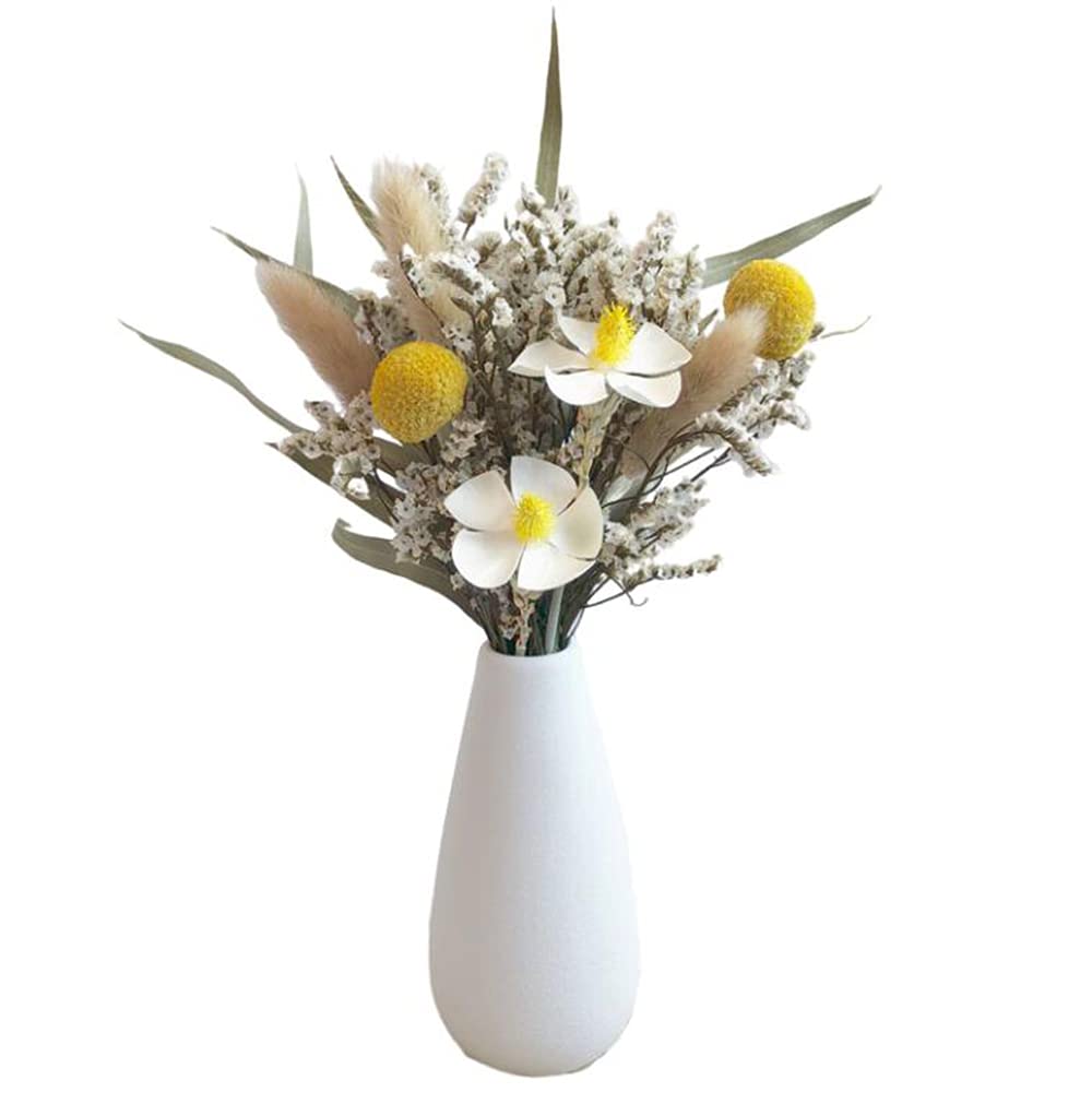 Amazon｜ドライフラワー プリザーブドフラワー 永遠の花 花瓶付き 置物