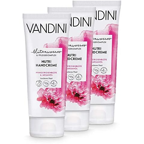VANDINI NUTRI Hand Cream Peony Blossom & Argan Oil 3 x 75 ml Cover