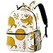 Goldene Gürteltier-Tier-Skizze Leichter Kinderrucksack Kleinkind Kinder Schultasche Robuster, lässiger Buchrucksack für Mädchen und Jungen 29.4x20x40cm