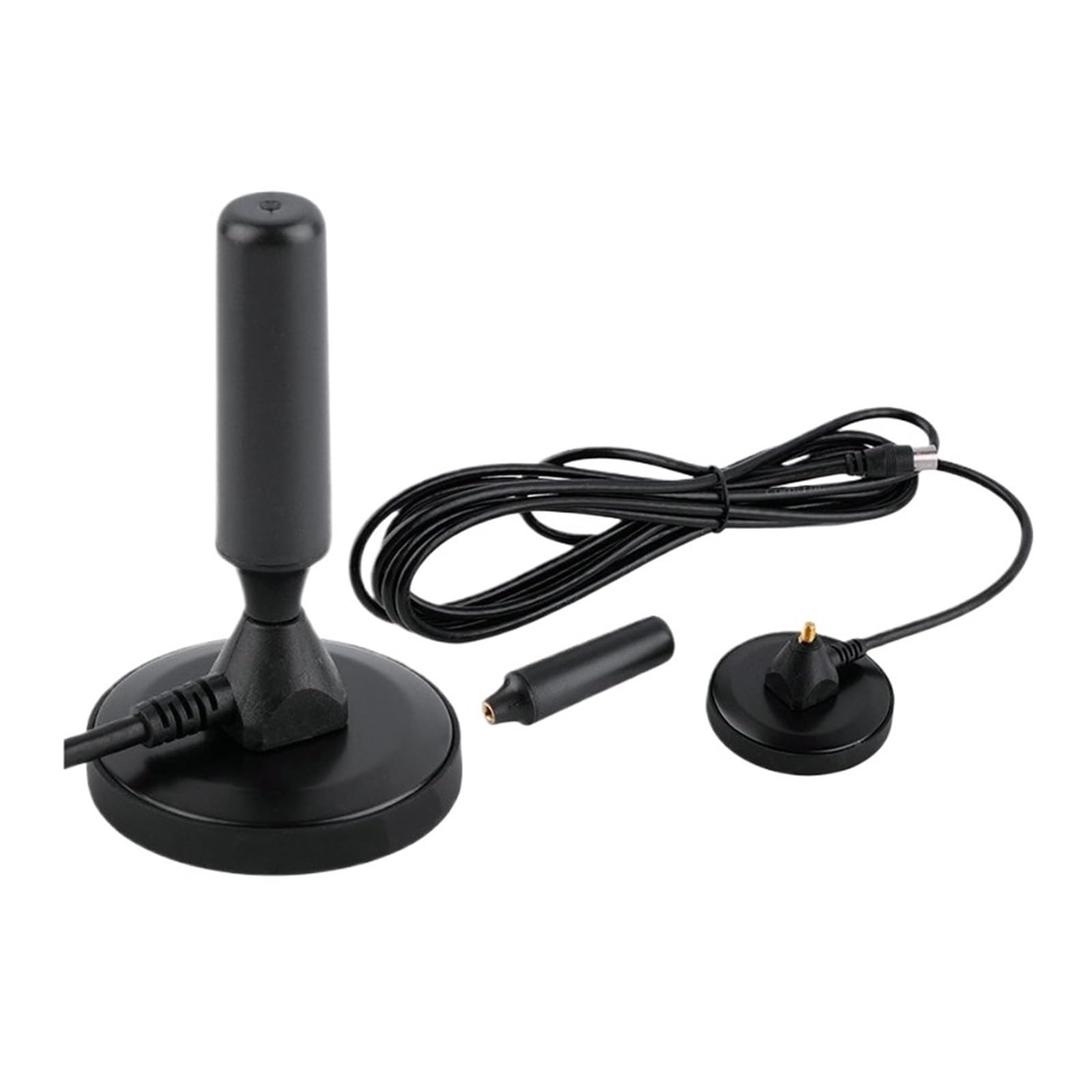 Antenna Ricevitore Digitale Con Guadagno 75 Ohm, Coassiale, Base Magnetica, TV HDTV Copertura più ampia