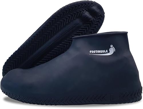 Fundas de goma de silicona impermeables para la lluvia, antideslizantes, fáciles de usar, resistentes al agua, protectores de ciclismo al aire libre