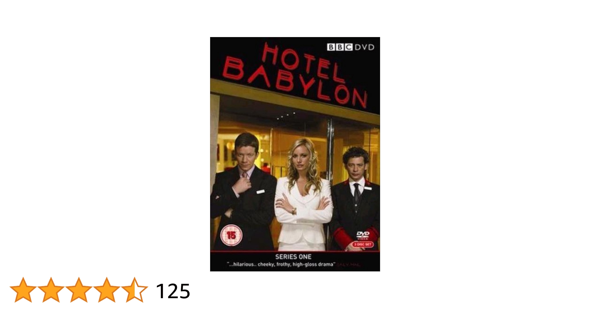 HOTEL BABYLON DVD3枚組　※ケース割れあり HOTEL BABYLON DVD3枚組 ※ケース割れあり