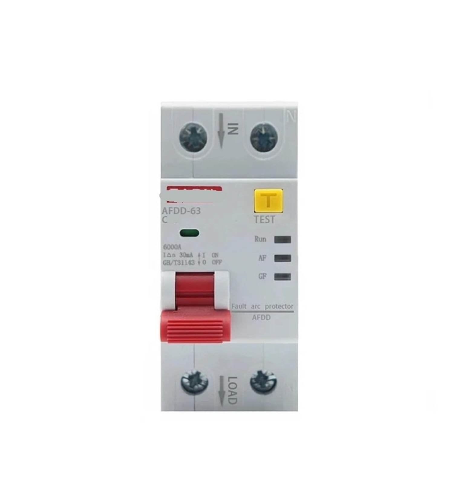 JNVFTCUX 2P 220V AFDD 63 AFCI Arc Fault Protector RCBD Circuit Breaker Overload Leakage Short Protection(25v)
