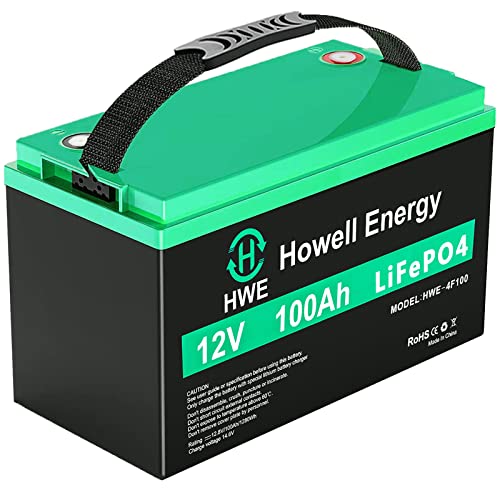 HWE 12V 100Ah Lithium Battery 4000~8000 Cycles Rechargeable