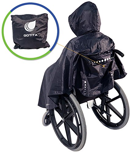 – Waterproof Poncho for wheelchairs – Universal Raincoat – Italian design3