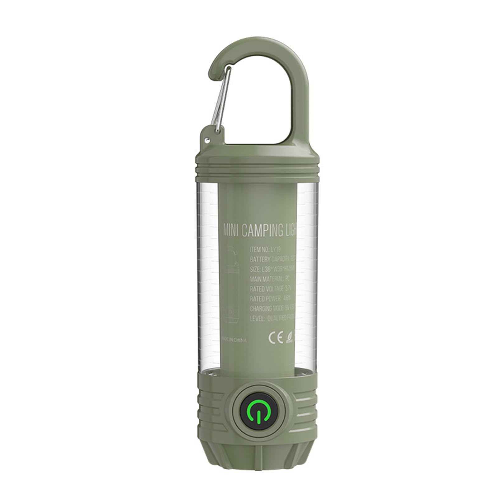 RCGOFOLLOW Enjoy Outdoor Adventures with Camping Lights Lanterns Offering 4 Kinds of Color Light Adjustment and Easy Charging Options Lantern for Camping.Camp , Dark Green