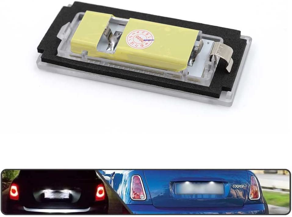 Amazon | BMW MINI ミニ R50 R52 R53 キャンセラー内蔵 LED ナンバー灯