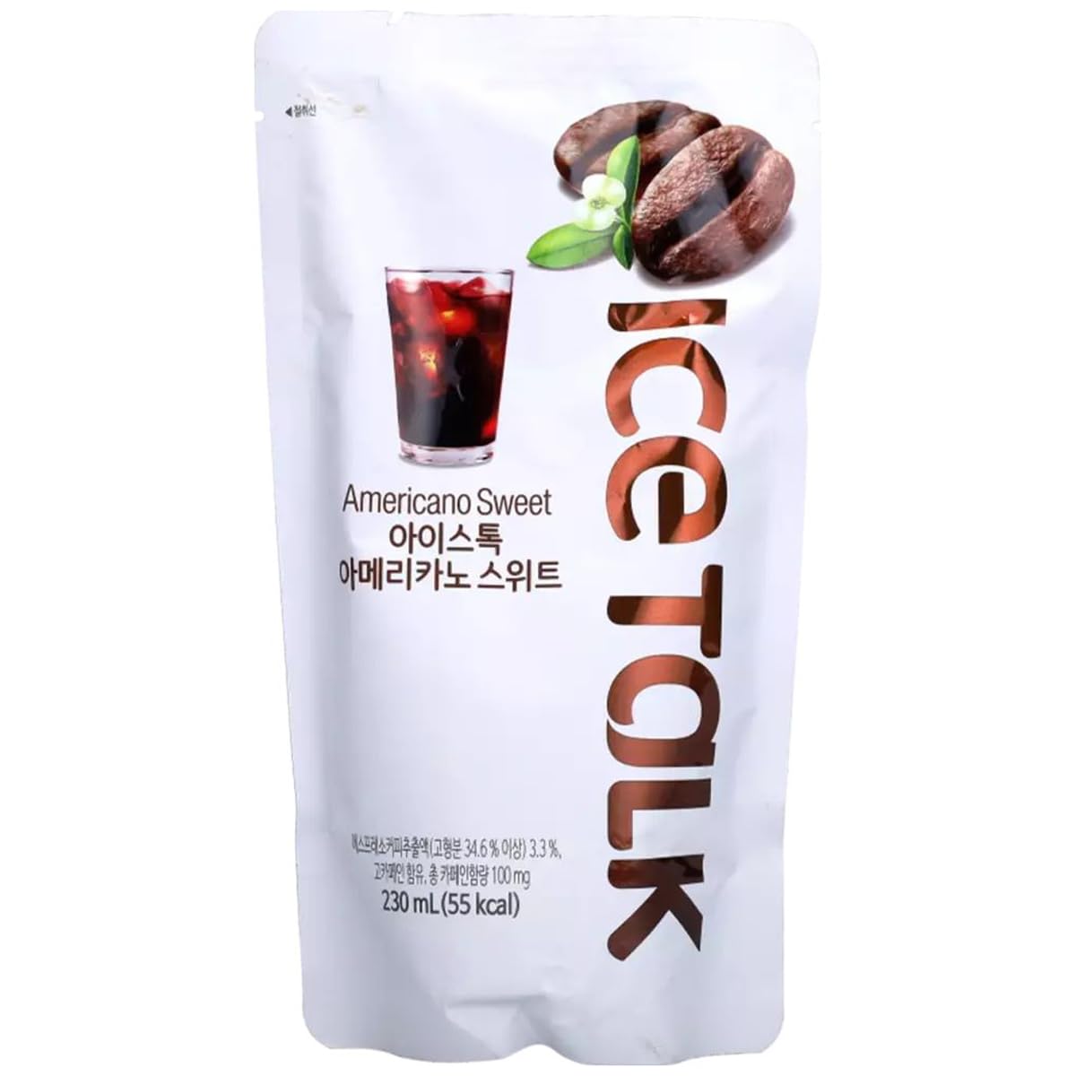 Ice Talk Americano Sweet Eis Kaffee Spezialität angenehm süß 230ml