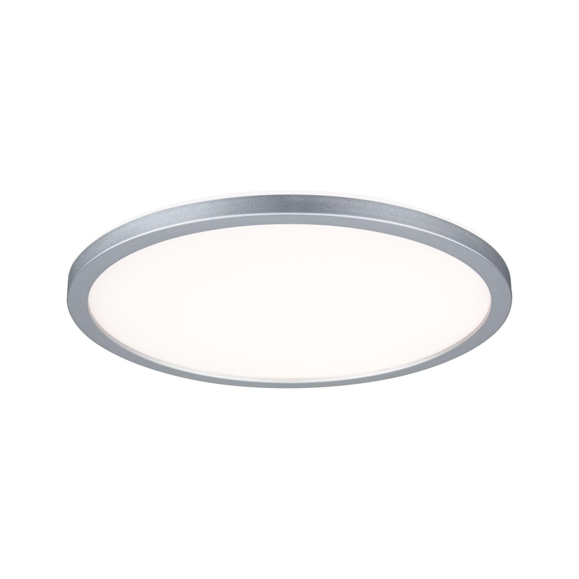 Paulmann 70991 Panel LED Atria Shine 293mm okrągły z 1x16 W ciepły biały chrom matowy panel świetlny plastikowy panel sufitowy 3000 K