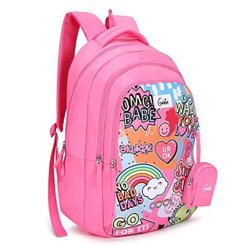 Buy Genie Cool Backpack for Women, 19 inch bags for Girls, Water