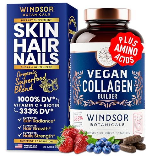 Windsor Botanicals Vegan Collagen Boost Tablets