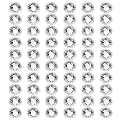 SWYSGS Reti per capelli 60PCS, 20 pollici