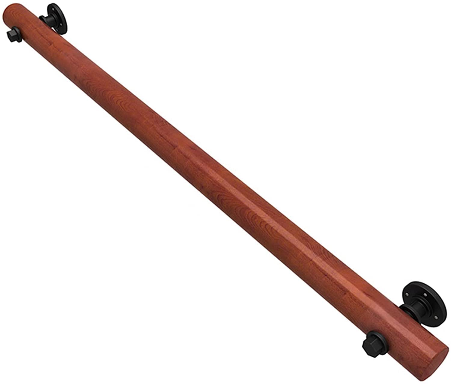 Rampe d'escalier en bois 3,9m antidérapante pour combles et couloir de maison