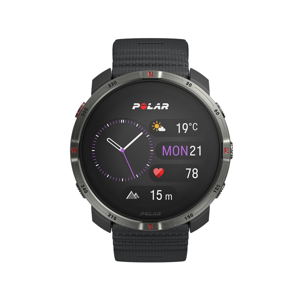 Polar Grit X2 Montre GPS d'extérieur multisports ? Affichage AMOLED, cartes hors ligne, GPS double fréquence, ECG du poignet, Elixir Biosensing, TrainingPeaks, SpO2, autonomie de la batterie jusqu'à 7
