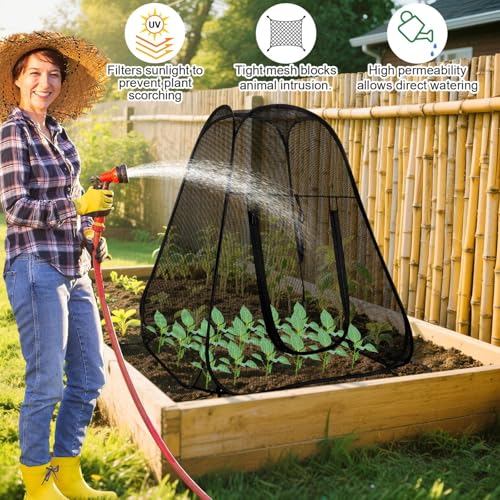 Abri pliable pour plantes facile à assembler avec rangement compact - 3