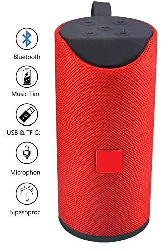 Image of Drumstone (Exclusively 𝟭𝟬+𝟱 Year Warranty TG-113 Super Bass Wireless Bluetooth Portable Speaker |Splash Proof with AUX FM SD Card USB and Compatible with All Bluetooth Devices