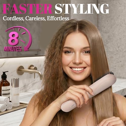Cepillo alisador inalámbrico Go Brush Pro mini portátil miniatura 2