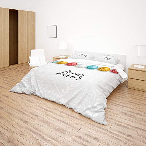 Housse de couette microfibre de qualité supérieure avec taies pour lit d'hôtel - 5