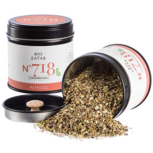 Rimoco N°718 Bio Zatar Gewürzmischung - Orientalische Würzmischung mit Tradition | nussig...