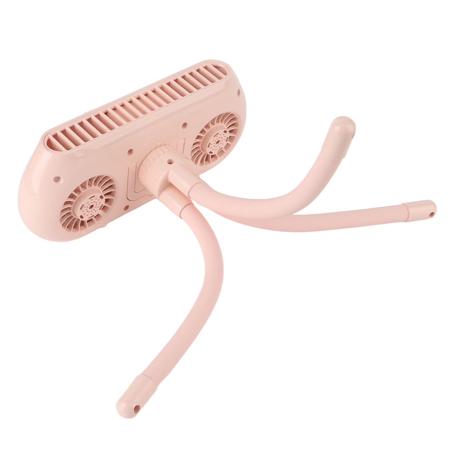 Ventilador para Cochecito sin Aspas, Ventilador Portátil para bebé, Miniventilador de Mano, de Pulpo Silencioso Recargable por USB de 4 Velocidades con Caja Repelente