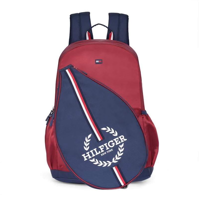 tommy hilfiger Backpack for Men and Women, Lawson, Red-picture-44