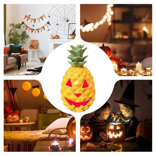 Lanterne ananas lampe tactile table pour chambre fête et terrasse - 4
