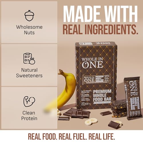 Barritas Whole In One barras sabor Dark Chocolate Banana miniatura 4