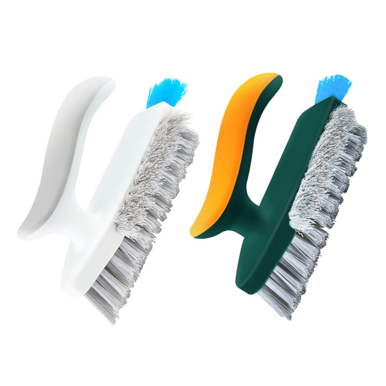 PRETYZOOM 8 Stück Fugenreinigungsbürste Fugenreinigungsbürste Handreinigungsbürste Duschbodenbürste Duschschrubberbürste Bodenfugenbürste Badezimmer Bodenwäscher Badewannenreiniger