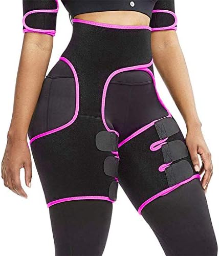 Austen London 3-in-1 Thigh Trimmer High Waist Waist and Thigh Trimmer, Butt Lifter Shapewear and Hips Belt Trimmer Body Shaper for Women