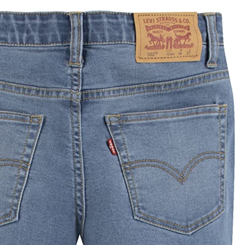 Levi's Jeans 502 Regular Taper Fit Performance para Meninos, Estilo livre, 18 Years