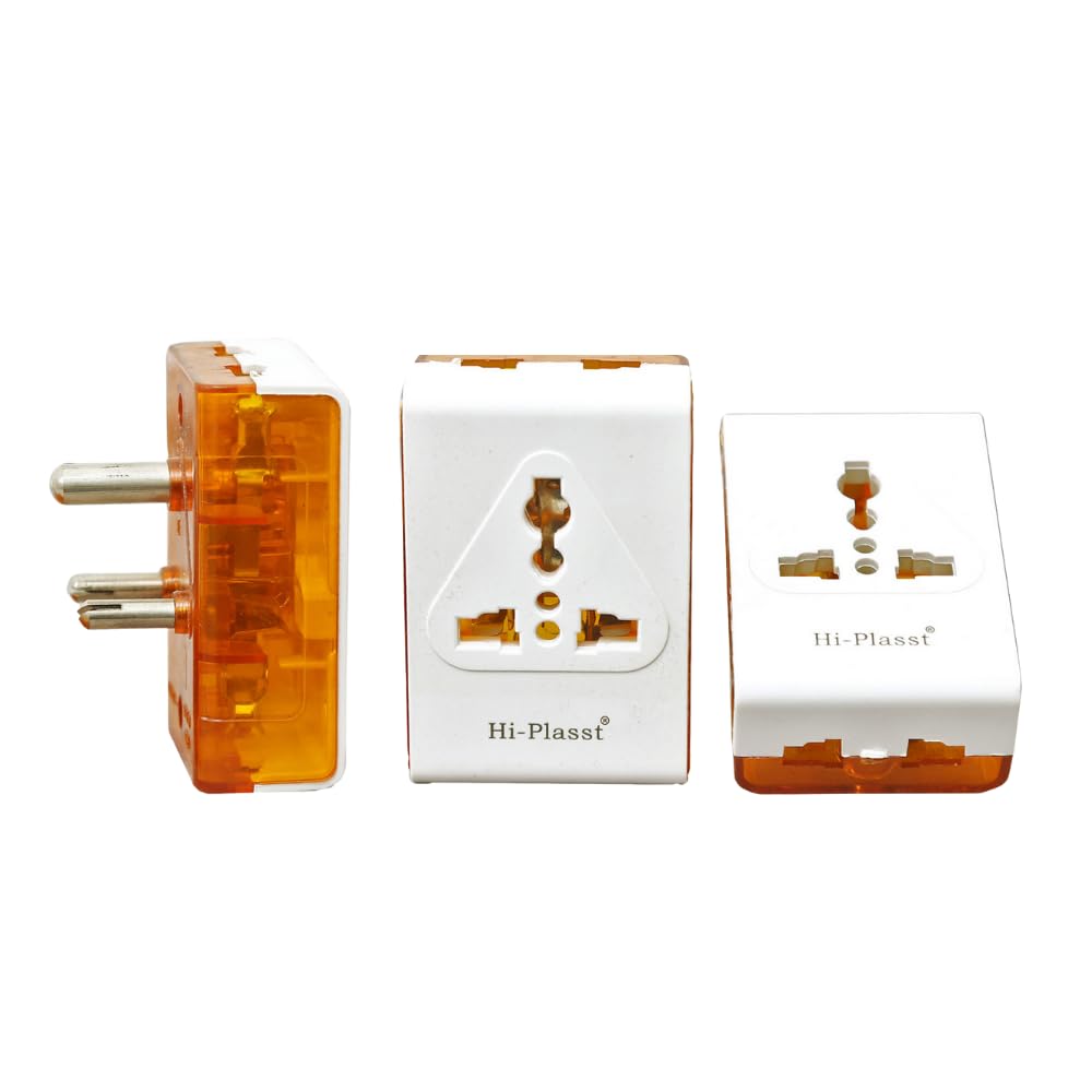 See full amazon price history chart for Hi-Plasst (1pc) 3 Pin (Type-D) Indian Multi-Pin Socket // Travel Universal Multiplug for 2Pin & 3Pin Plugs // Socket Connector for Electric Board // US to India Converter Plug (Traveller, 1 Pc Pack) Hi-Plasst (1pc) 3 Pin (Type-D) Indian Multi-Pin Socket // Travel Universal Multiplug for 2Pin & 3Pin Plugs // Socket Connector for Electric Board // US to India Converter Plug (Traveller, 1 Pc Pack) (B0CHRT9GSG) Amazon Price History, Amazon Price Tracker