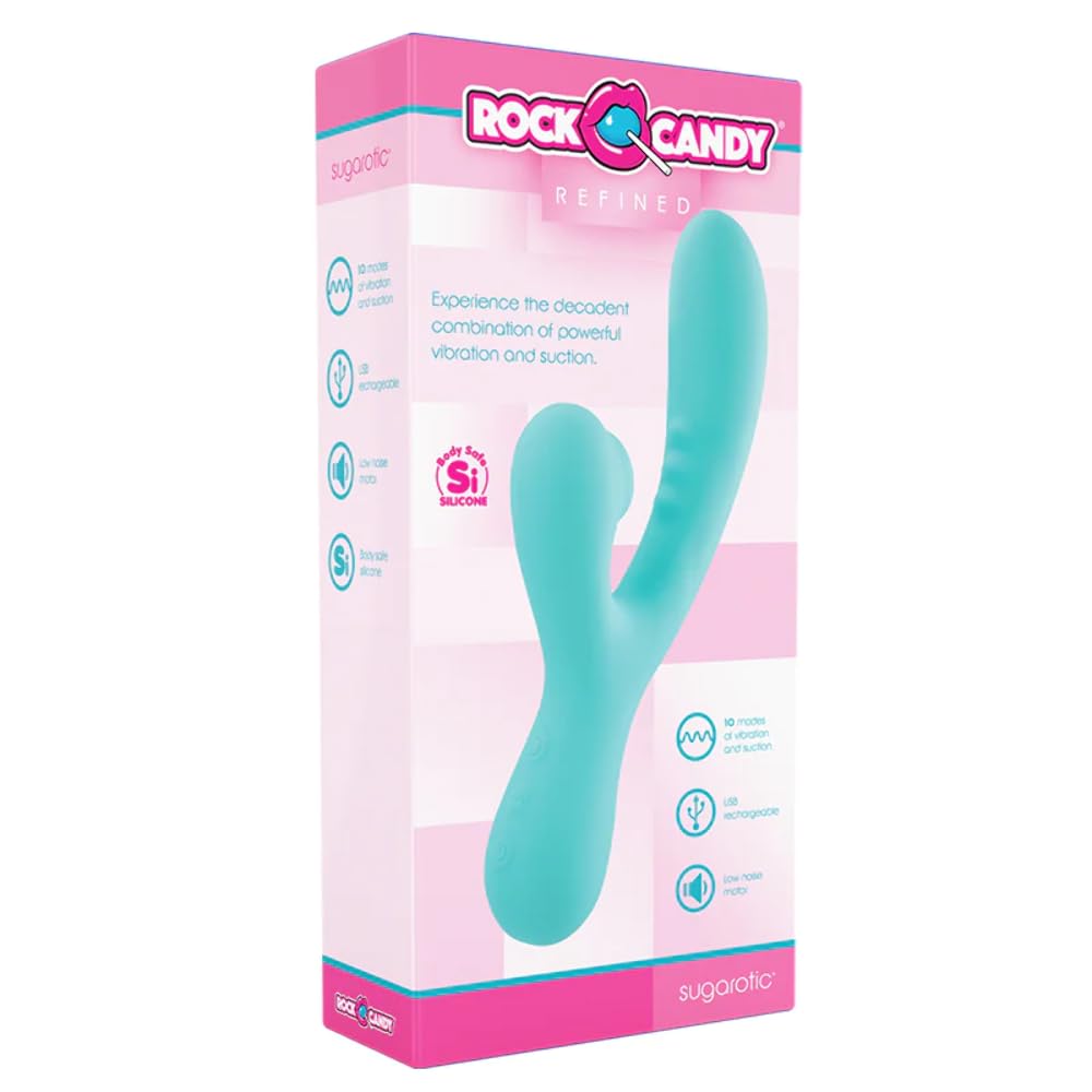 Amazon.com: Rock Candy Sugarotic Dual Stimulation Rechargeable Vibrator :  Health & Household