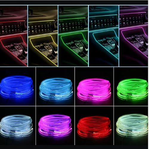 Luces LED para coche interior que eliminan la oscuridad en salpicadero y salón 4