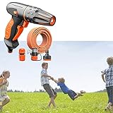 Photo Gallery congrui ugello spray per tubo da giardino, a prova di perdite, in metallo, pistola ad acqua, irrigatore da giardinaggio (30 m) Photo Gallery congrui ugello spray per tubo da giardino, a prova di perdite, in metallo, pistola ad acqua, irrigatore da giardinaggio (30 m)
