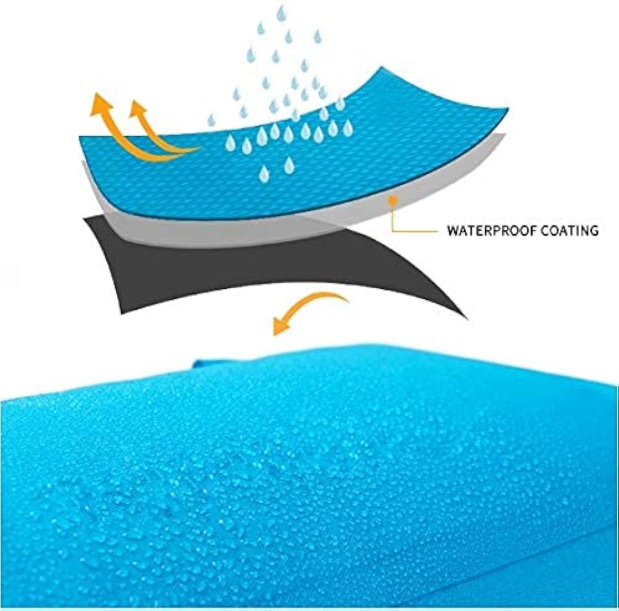 Bilvina Waterproof PVC Dry Bag Sack, 20 Litre, Multi Color