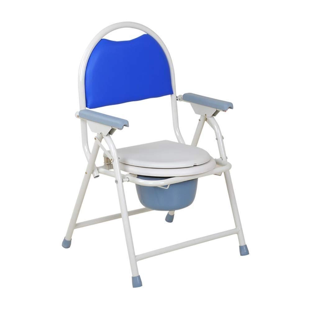 Gthtuhfd Women's 1 Bedside Commode Toilet Chair Anti-Skid Household Disabled Toilet Seat Elderly Toilet Seat With Toilet Bath Chair, Commode, Folding Chair, Mobile Toilet Commode Chair